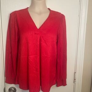 Jodifl Elegant Red Women's Top